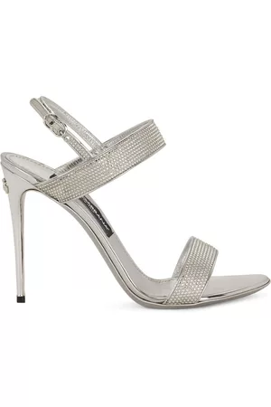 Dolce & Gabbana Crystal-embellished slingback sandals