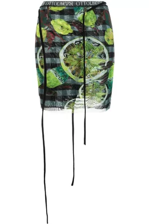 OTTOLINGER Lemon-print miniskirt