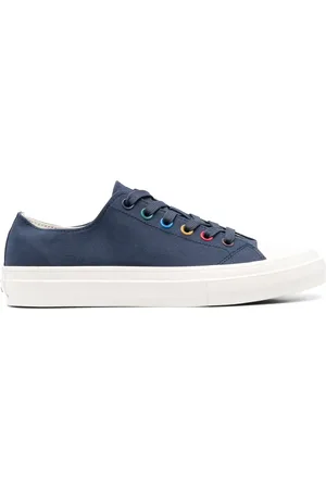Paul Smith Painted-eyelet low-top canvas sneakers