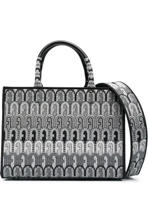 Furla Jacquard-print tote bag