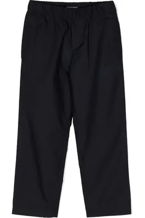 Emporio Armani Elasticated-waist trousers