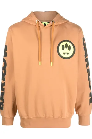 BARROW Logo-print cotton hoodie