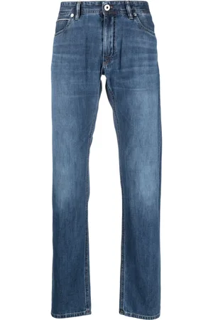 BRIONI Straight-leg cotton trousers
