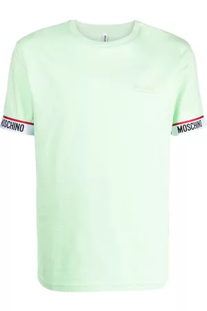 Moschino Men Short Sleeve - Logo-print cotton T-shirt