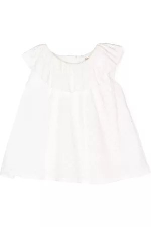 HUCKLEBONES LONDON Ruffle collar top