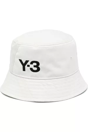 Y-3 Men Hats - Logo-print bucket hat