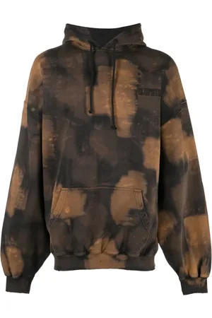 Vetements Overbleached cotton hoodie
