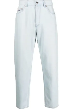 Gucci High-waisted cropped jeans