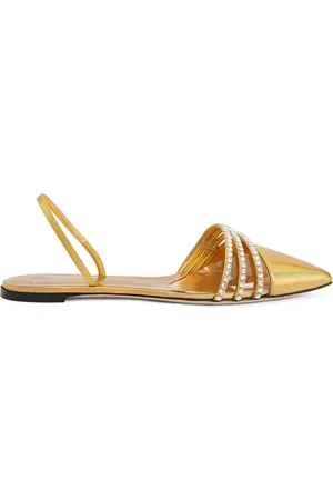 Giuseppe Zanotti Claralie rhinestone-embellished slingback pumps