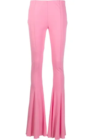 BLUMARINE Mid-rise flared trousers