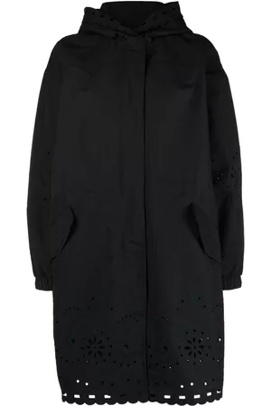 Scotch&Soda Scallop-edges hooded coat