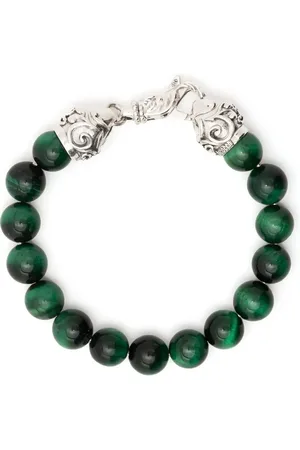 EMANUELE BICOCCHI Tiger eye beaded bracelet