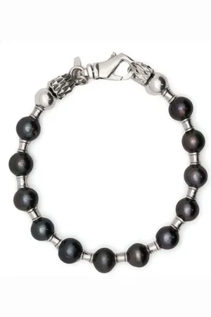 EMANUELE BICOCCHI Black pearl bracelet