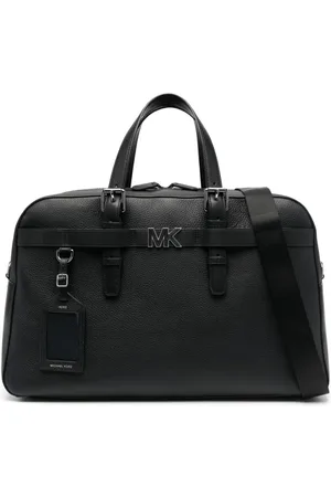 Michael Kors Hudson pebbled-leather luggage