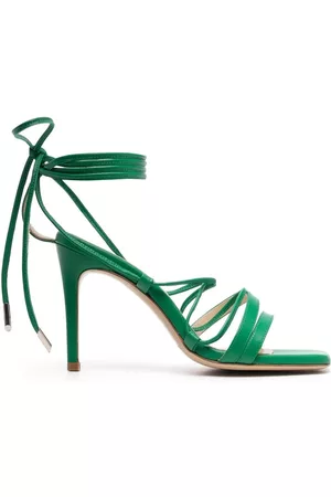 P.a.r.o.s.h. Leather ankle-tie sandals
