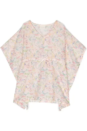 Story Loris Floral-print drawstring-waist dress
