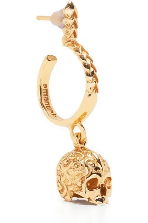 EMANUELE BICOCCHI Skull pendant earring