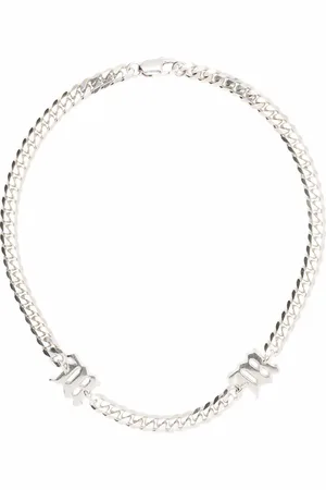 MISBHV Monogram curb chain necklace