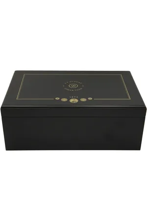 S.T. Dupont Premium Cigar Club lacquered-finish humidor