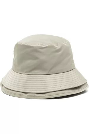 SACAI Women Hats - Logo-embroidered bucket hat
