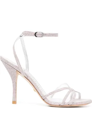 Stuart Weitzman Crossover-strap buckle-fastening sandals