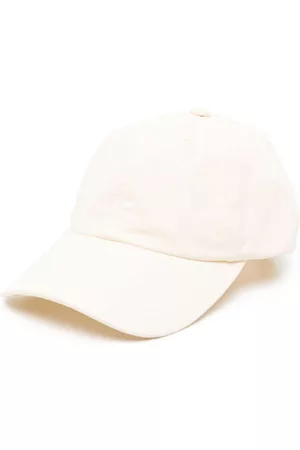Totême Women Caps - Embroidered-logo cotton cap
