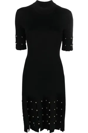Simkhai Dina mock-neck knitted dress