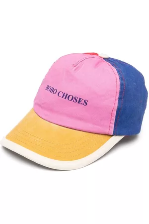 Bobo Choses Logo-print colourblock cap
