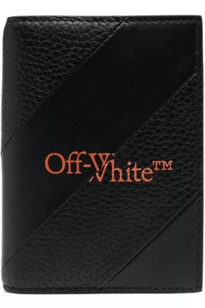 OFF-WHITE Diagonal-stripe bi-fold wallet