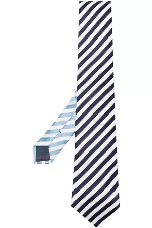 Paul Smith Men Bow Ties - Diagonal-stripe silk tie