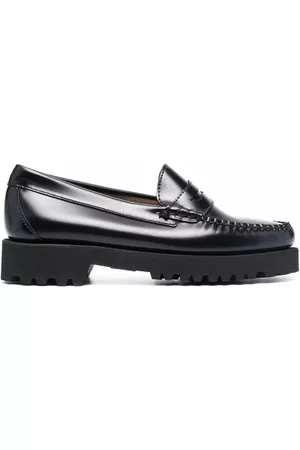 G.H. Bass Glossy leather loafers