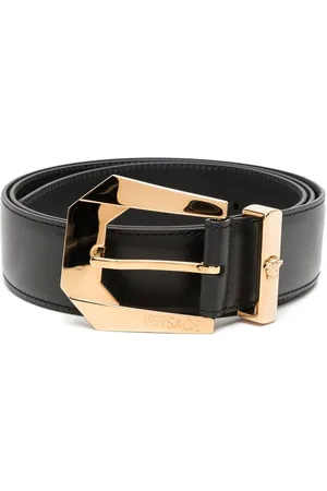VERSACE La Greca leather belt