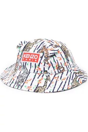 Kenzo Animal-print bucket hat
