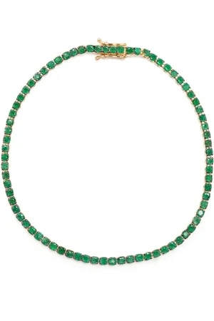 Shay 18kt yellow gold emerald bracelet
