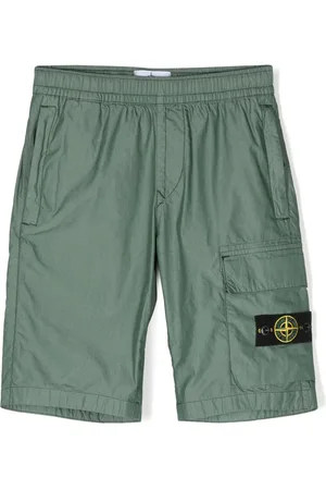 Stone Island Logo-patch shorts