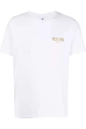 Moschino Logo-motif crew neck T-shirt