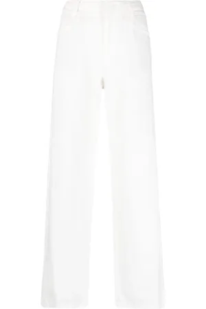 Vince High-waist straight-leg trousers