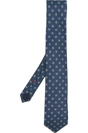 Lady Anne Floral-print silk tie