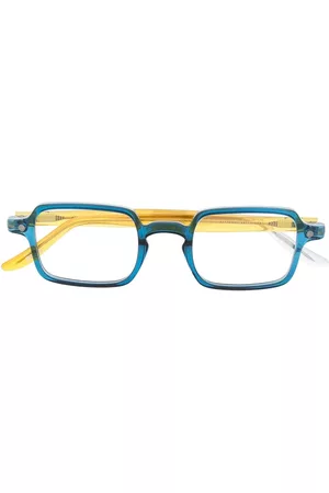 SNOB Removable tinted-lenses square-frame glasses