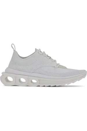 Salvatore Ferragamo Gancini-plaque low-top sneakers