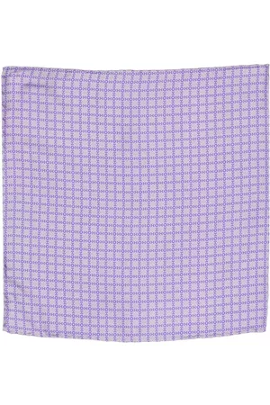 Lady Anne Pattern-print silk handkerchief