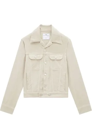 Courrèges Strap-detail buttoned shirt jacket