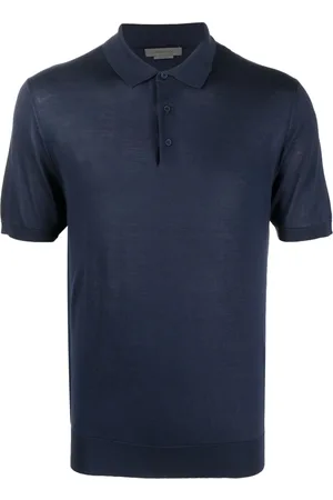 corneliani Silk short-sleeve polo shirt