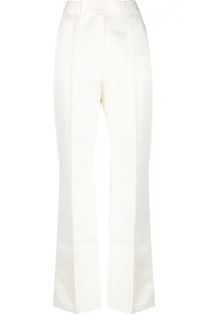 ROTATE Recycled polyester high-waisted trousers