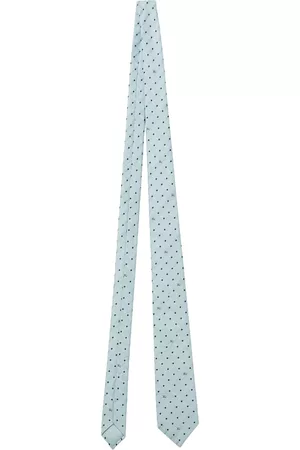 Burberry Dot-print silk tie