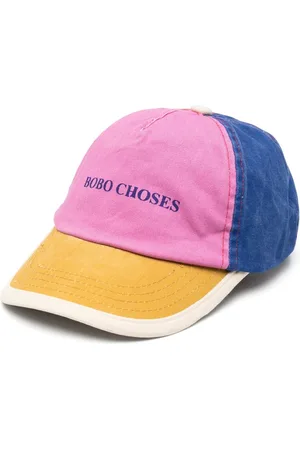 Bobo Choses Logo-print colour-block cap