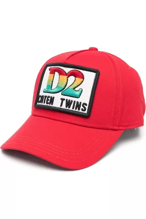 Dsquared2 Embroidered-patch cotton cap