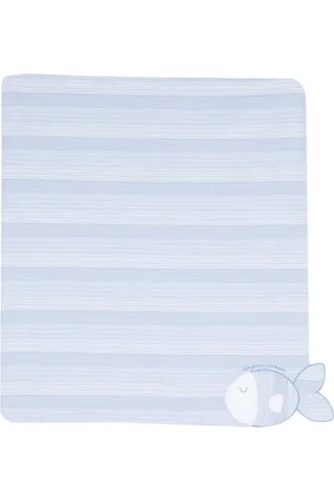 Emporio Armani Fish-motif blanket
