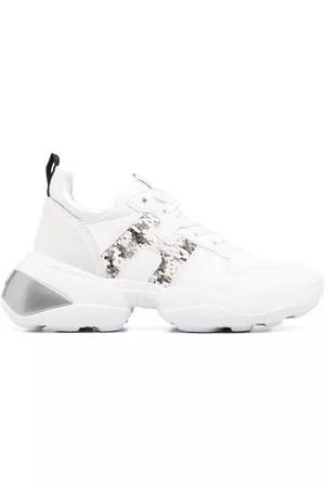 Hogan Women Sneakers - Interaction chunky leather sneakers