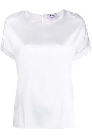 FARFETCH Short-sleeve silk blouse